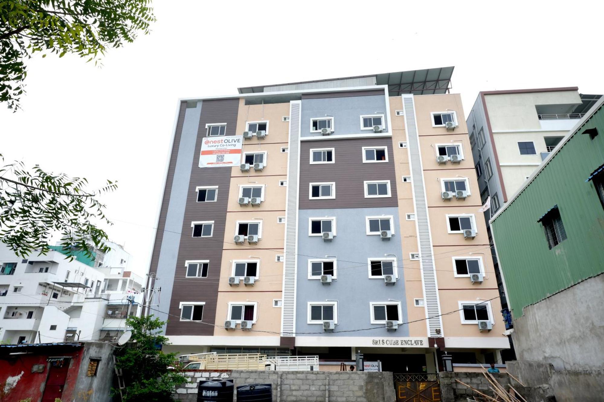 Hostel Olive-2 Coliving Pg Hajdarabad Zewnętrze zdjęcie